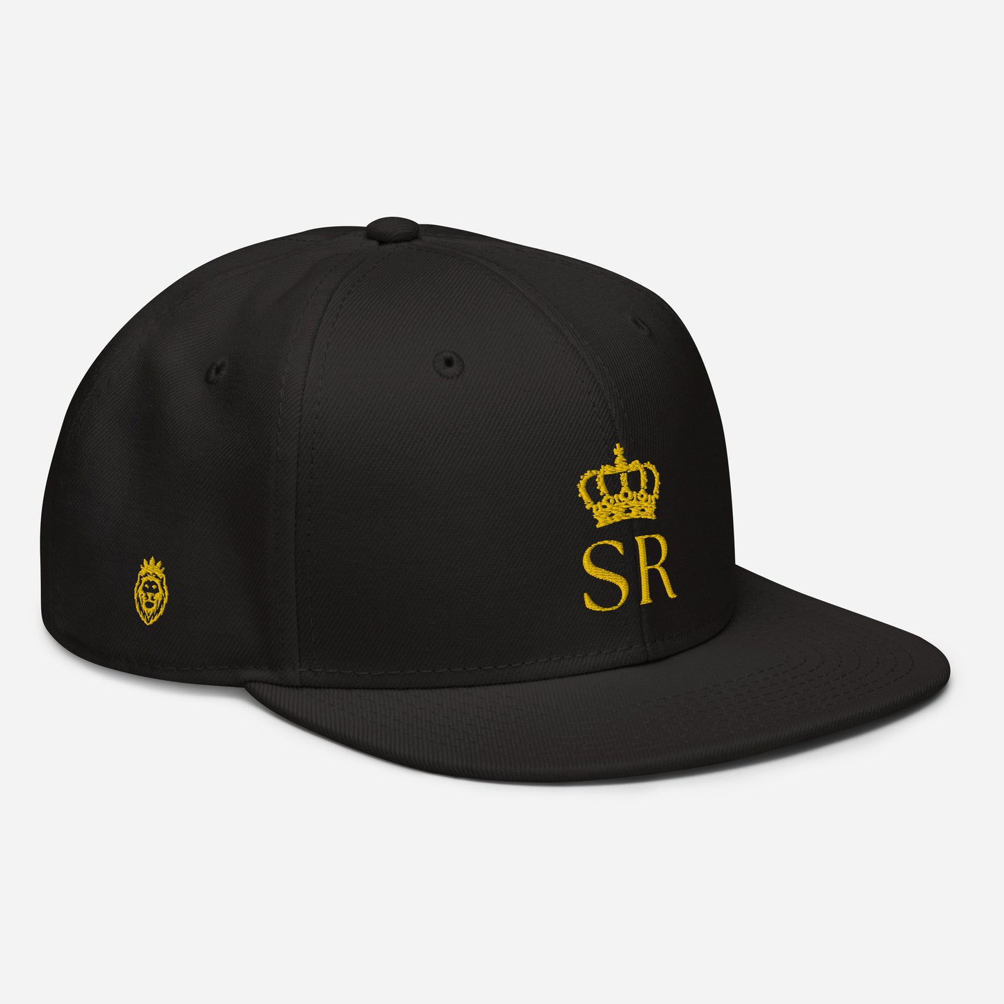 THSR Classic Fit Snapback - White or Black Snapback with Embroidered Gold "SR" Design & "Est. 2008"