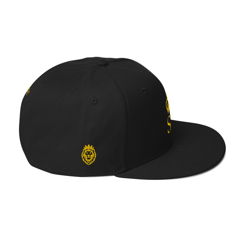 THSR Classic Fit Snapback - White or Black Snapback with Embroidered Gold "SR" Design & "Still Rise"