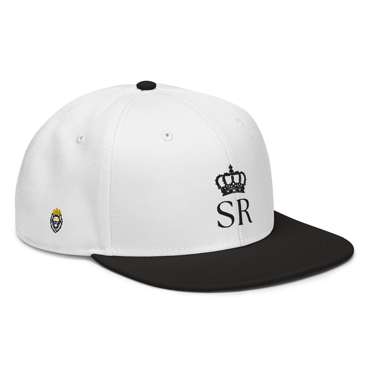 THSR Classic Fit Snapback - White Snapback with Embroidered Black "SR" Design & "Est. 2008"