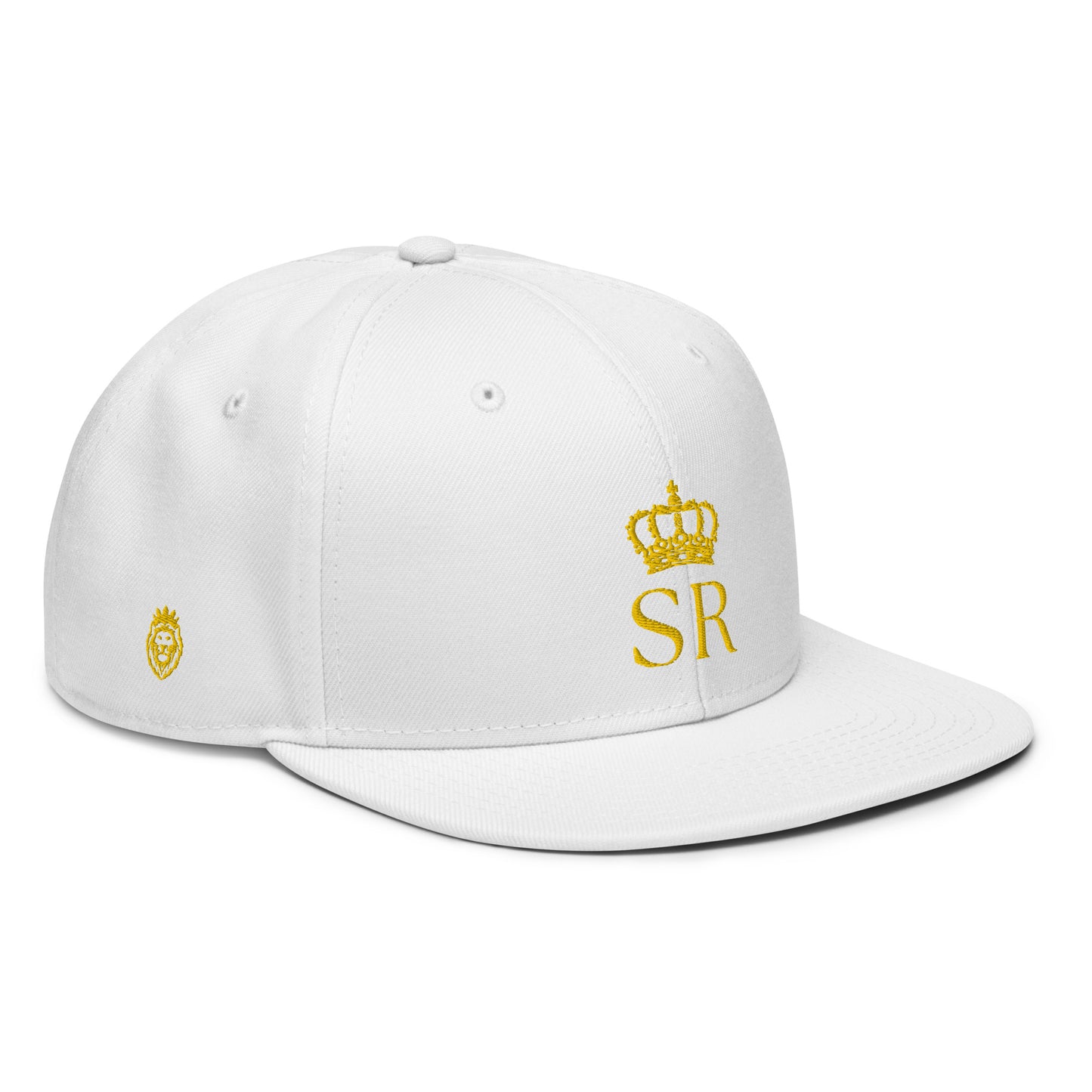 THSR Classic Fit Snapback - White or Black Snapback with Embroidered Gold "SR" Design & "Still Rise"