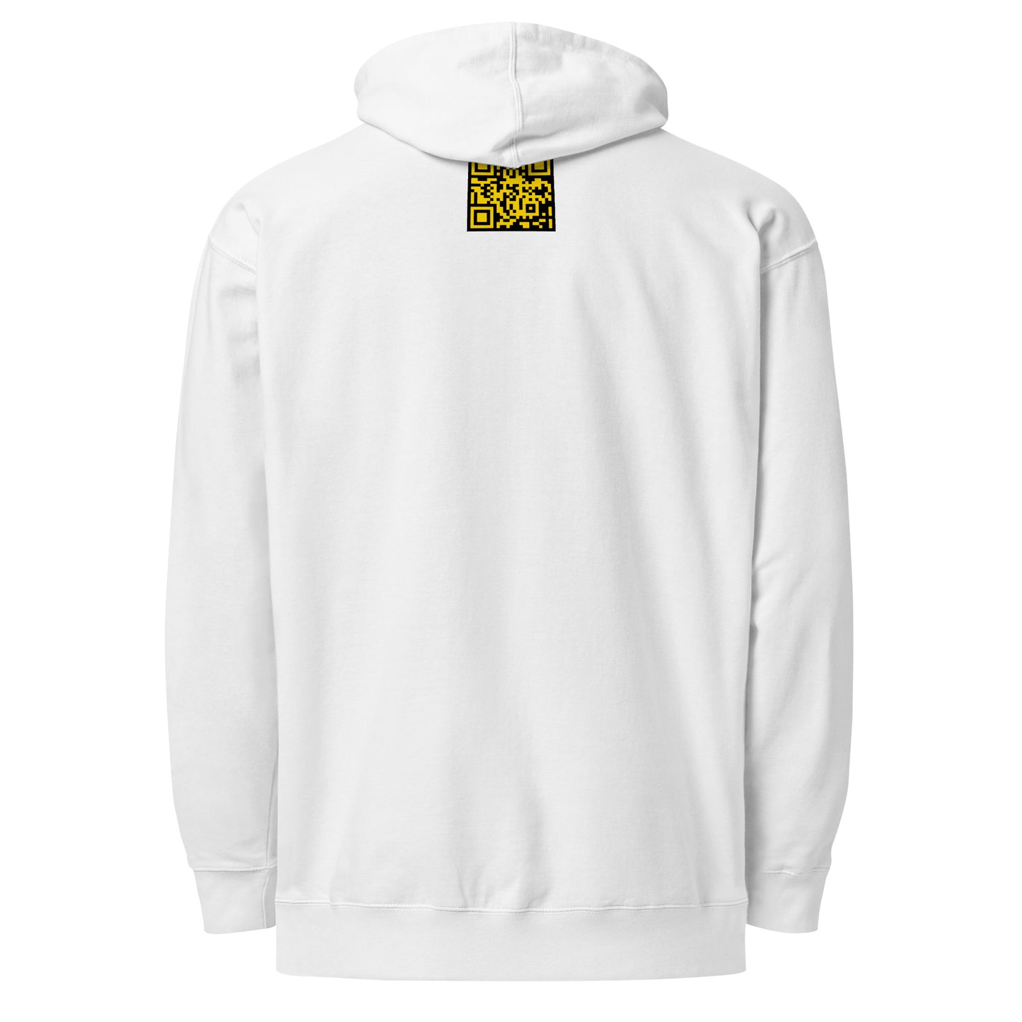 THSR Adult Pullover Hoodie with Center-Chest Logo – Black or White Pullover Hoodies Featuring Gold "THSR" under a crown Design for Adults