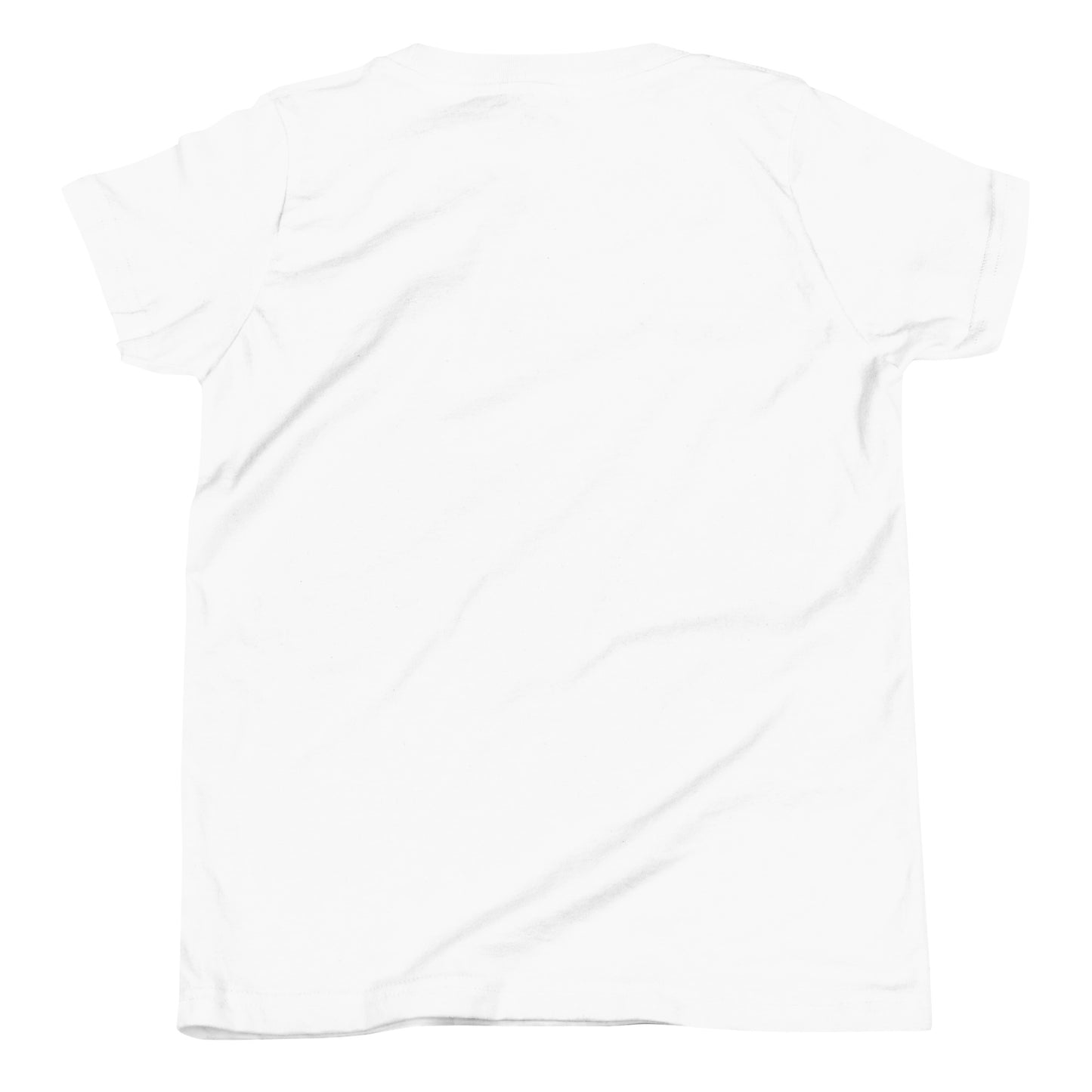 THSR Youth T-Shirt with Center-Chest Logo – White T-shirt Featuring Bold Black "Still Rise" Design for Kids